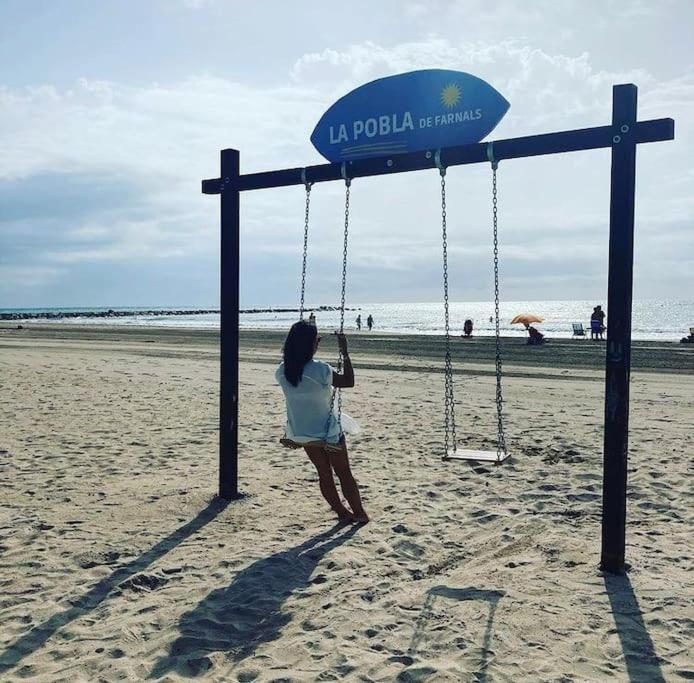 Coqueto Apartamento De Playa Con Piscina Y Terraza Валенсия Екстериор снимка