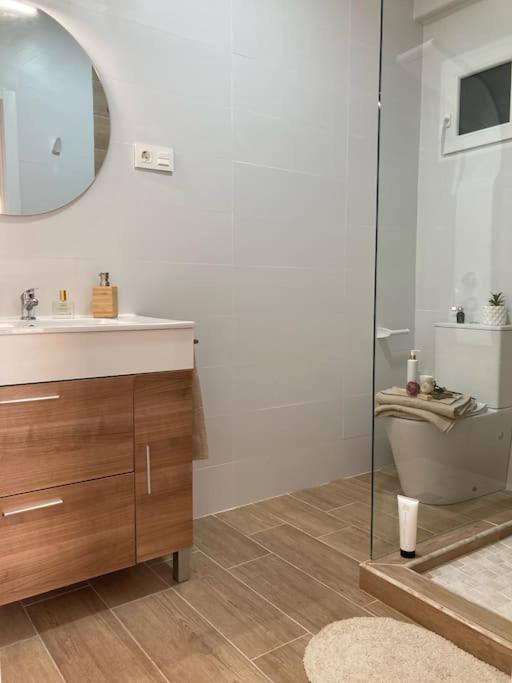 Coqueto Apartamento De Playa Con Piscina Y Terraza Валенсия Екстериор снимка